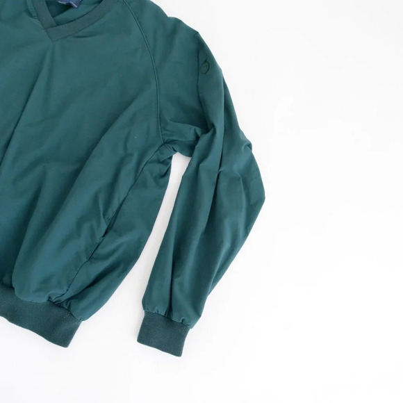 Vintage Sunderland of Scotland Green Classic Pullover Lightweight Windbreak ~LG - Picture 10 of 10